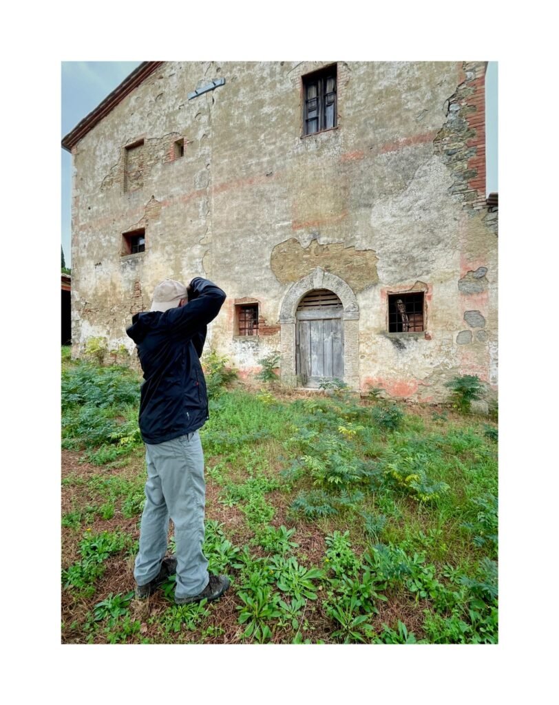 Participant on my autumn in Tuscany photography workshop.