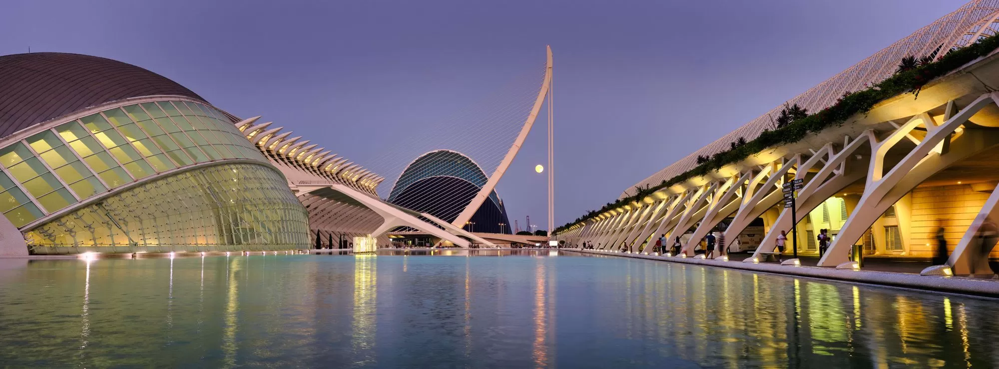 City of Arts and Sciences, Valencia, Spain.