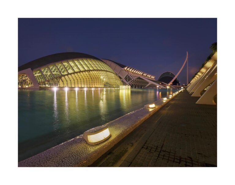 City of Arts and Sciences, Valencia, Spain.