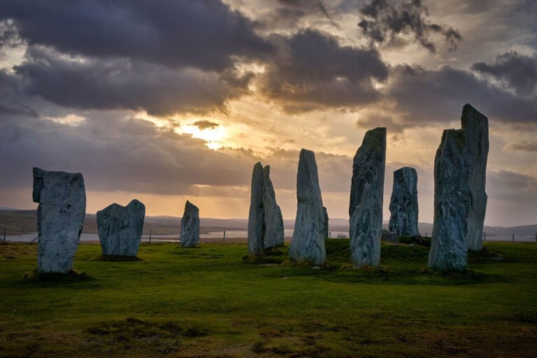 The Calanais Standing Stones, Isle of Harris and Lewis, Outer Hebrides, Scotland