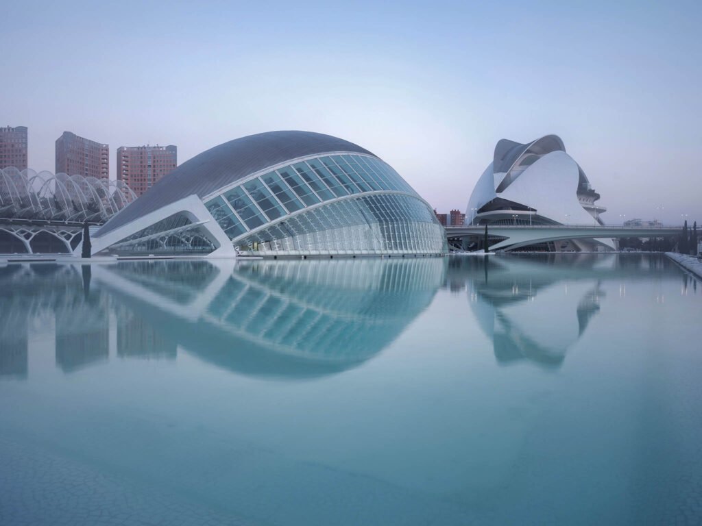 City of Arts and Science, Valencia, Spain. Taken on my architectural photography workshops.
