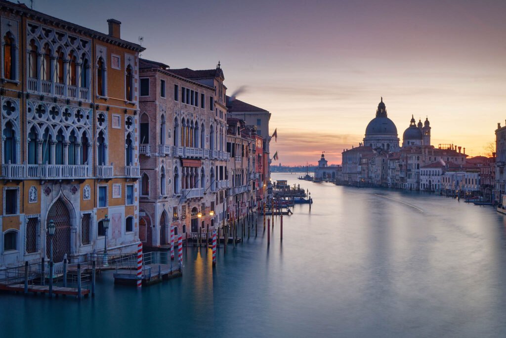 Photo of the Grand Canal in Venice, Italy. Taken on my Venice photography workshops and tours.