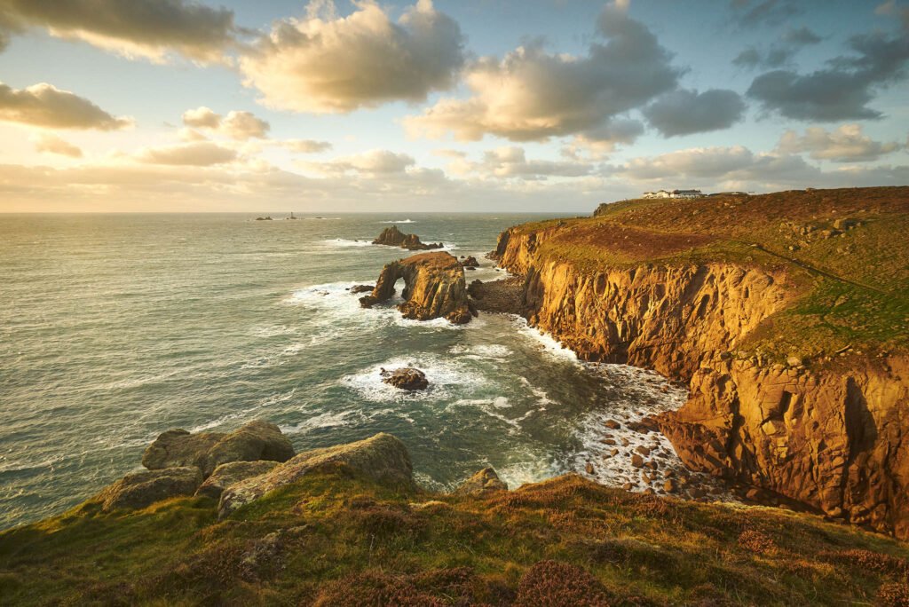 Lands End, Cornwall, England.