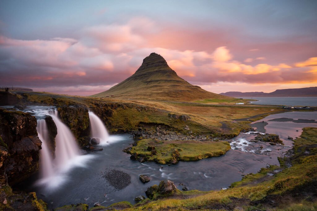 Kirkjufell in Iceland. Taken on my Iceland photography workshop and tour.