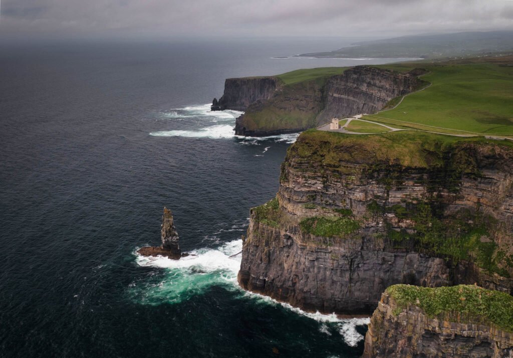 Cliffs of Moher, Burren, County Clare, Ireland.