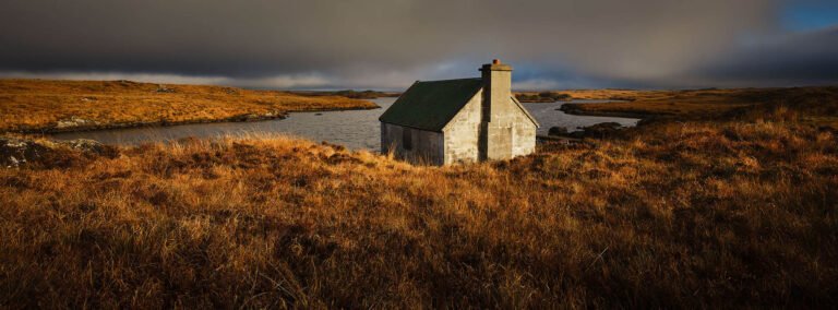 Cabin in the Connemara, Ireland.