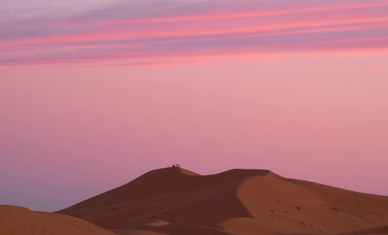 Desert Sunset View, Morocco