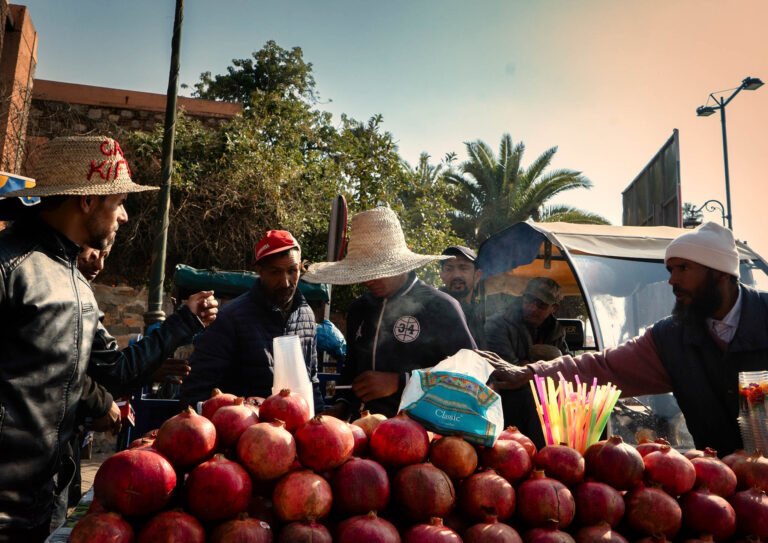 Fruit Stall in Marrakech, Morocco