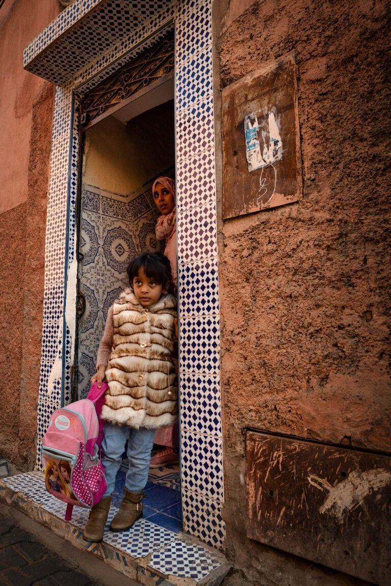 School time in Marrakech, Morocco