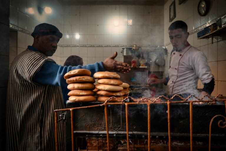 Takeaway in Marrakech, Morocco