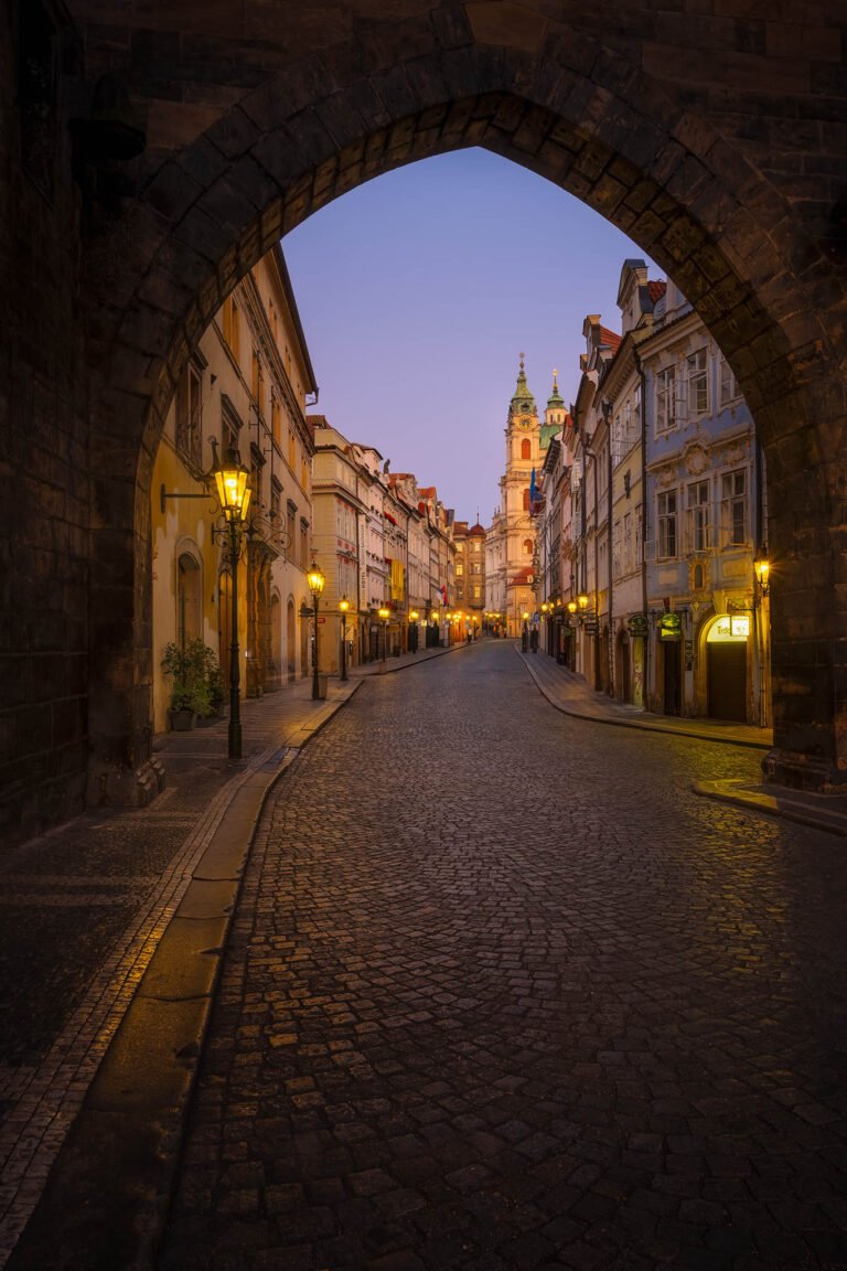 Charles Bridge gate, new town, Prague