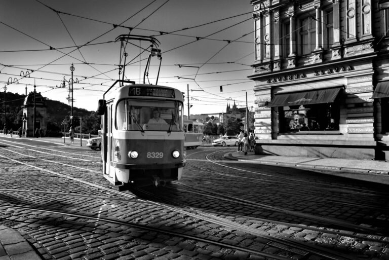 Tram in Prague