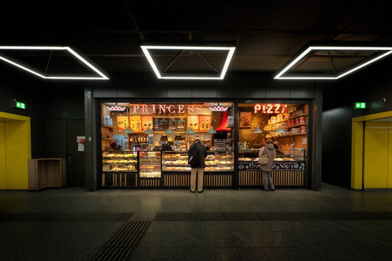 Cafe stop at Budapest Metro