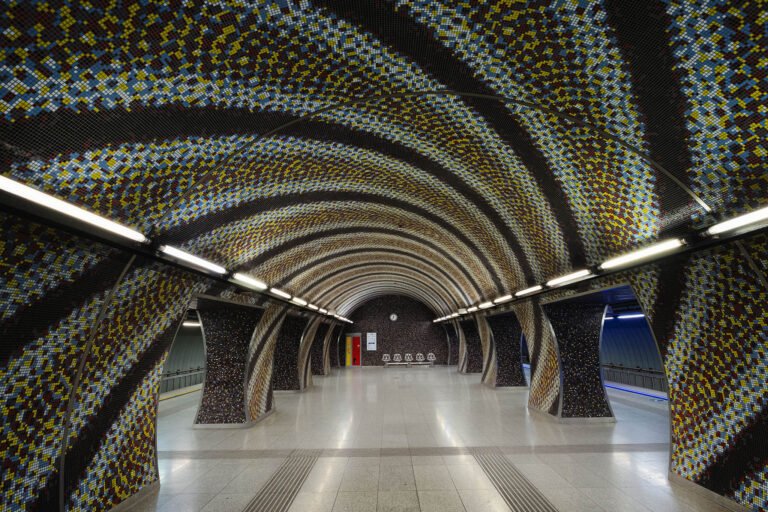 Grand Design in Budapest Metro. Taken on my Budapest photography workshop and tour.