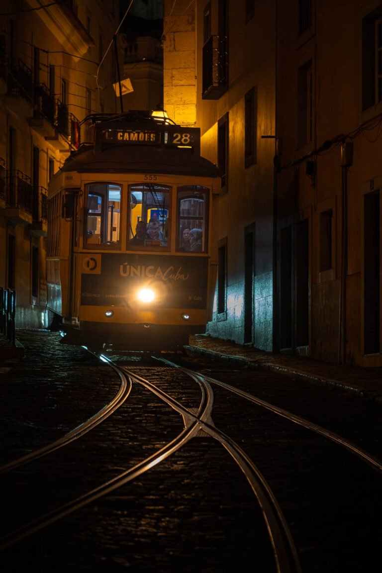 Lisbon old tram