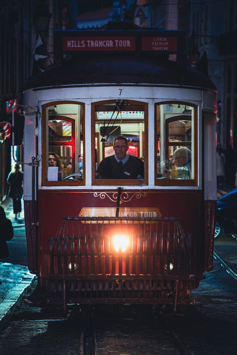 Lisbon tram driver