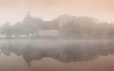 Gouganebarra Church in County Cork, Ireland.