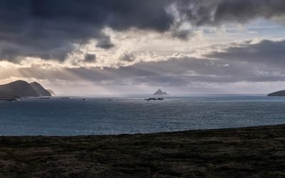 Slea Head Panorama, County Kerry, Ireland.