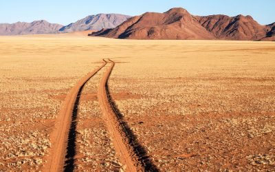 Sossusvlei, Salt Pan in Namibia