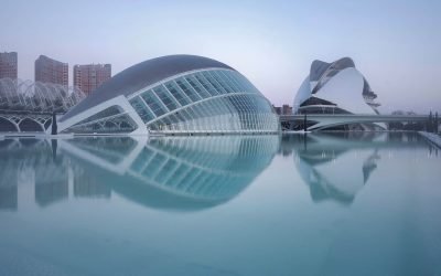 City of Arts and Science, Valencia, Spain. Taken on my architectural photography workshops.